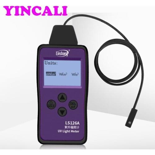 LS126A UV Light Meter Irradiance Meter Mainly for Intensity and Energy Measurement of UVA Light Source Ultra-small Probe Sensor