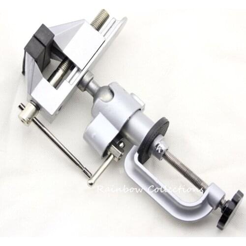 Free Shipping Table Vise Bench Vice Alloy 360 Degree Rotating Universal Clamp Units Vise Mini Precise Vise