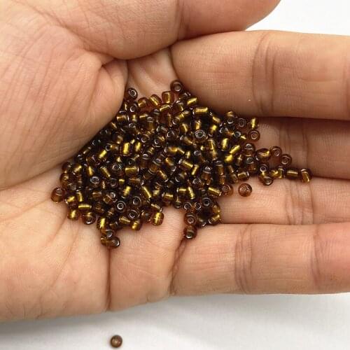 New 15g 2--4mm Glass Seed Spacer Beads Austria Crystal Round Hole Beads for Kids Jewelry DIY Making Necklace Earring #18