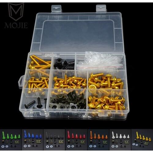 Fairing bolts For SUZUKI HAYABUSA GSX1300R GSX 1300R R1300 GSXR1300 2008-2014 Fairing Bolt Screw Fastener-Fixation Kit S-34
