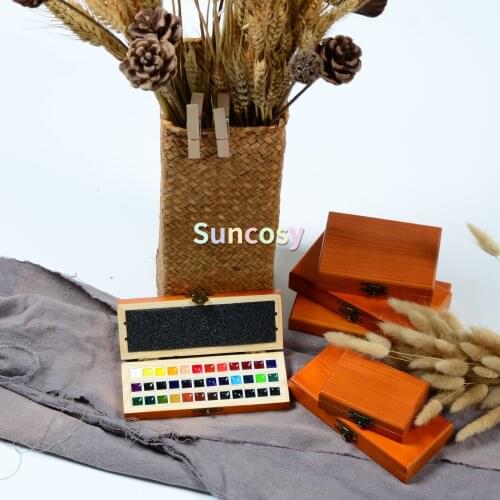 Schmincke akademie Aquarell 24 Color 36 color Watercolor Set Paint Trial 0.5ML 1ML 2ML Aquarel Sub Package Acuarelas