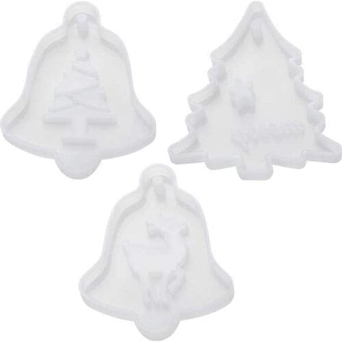 DIY Cute Crystal Epoxy Resin Mold, Decoration Pendant Silicone Mould Handmade Crafts Jewelry Making Tools