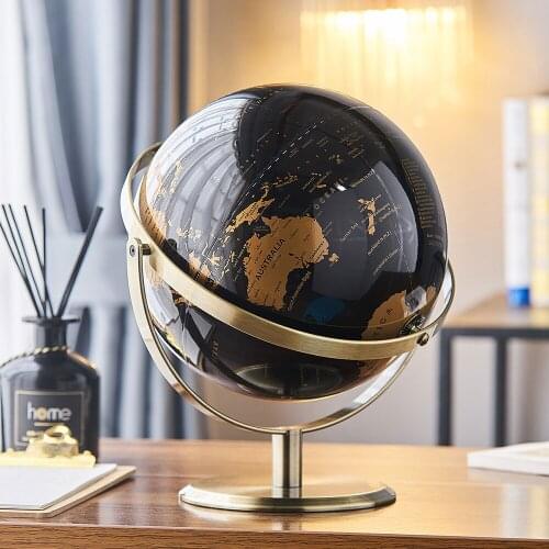 Modern Globe Ornaments Geography Education Learning Living Room Home Decor Study Room Decor Accessories Office Desk Ornaments