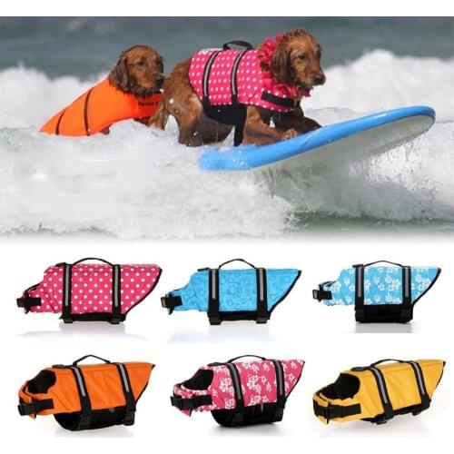 Puppy Rescue Swimming Wear Dog Clothing Summer Outdoor Floating Toy Life Jacket Vest 2020 Summer Fashion Dog Lifesaver Coat
