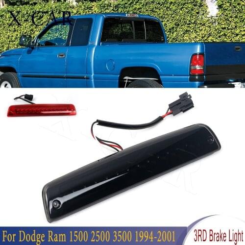 X-CAR LED Third Brake Light For Dodge Ram 1500/2500/3500 1994-2001 12V 5W Stop Light For GMC Sierra 3500 2004 55077263AB