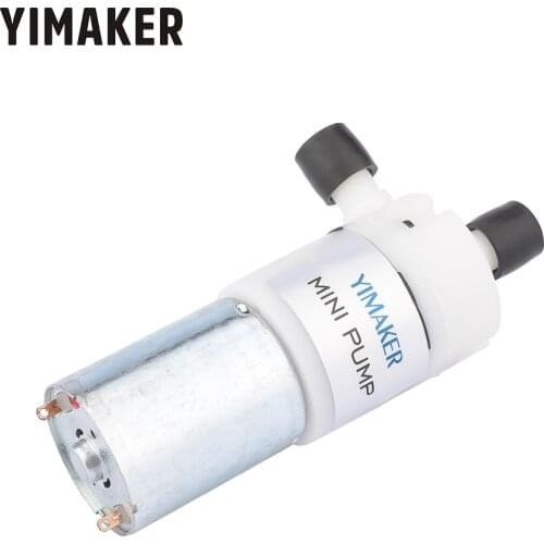 YIMAKER 1pcs Micro Diaphragm Pump DC 12V Vacuum Pumps 2Li Flow Pumper Arm Type Blood Pressure Pumpping
