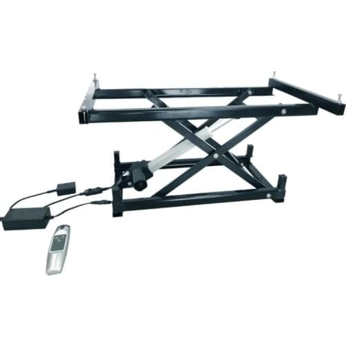 370mm Smart Custom Home Accessories Wired Wireless Electric Lift Coffee Table Dining Table Hardware Folding Iron Frame 168mm