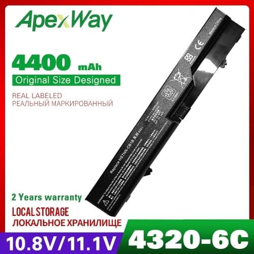 Apexway PH09 PH06 Laptop Battery for HP Probook 4525s 4320s 4321s 4325s 4326s 4420s 4421s 4425s 4520s 420 425 620 625 Battery