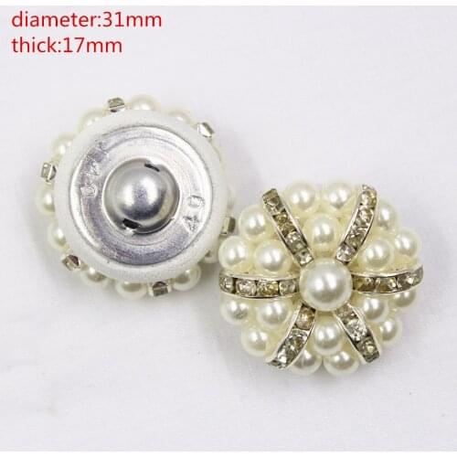 Free shipping 1pcs/Lot Dia 31mm,Chinese Frog Buttons,Mosaic glass beads,garment accessories DIY materials,165147LS