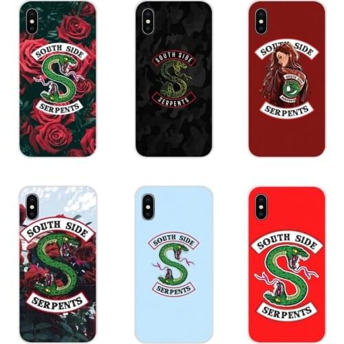 For Samsung Galaxy S3 S4 S5 Mini S6 S7 Edge S8 S9 S10 Lite Plus Note 4 5 8 9 tv riverdale SouthSide Serpent Elegant Phone Covers