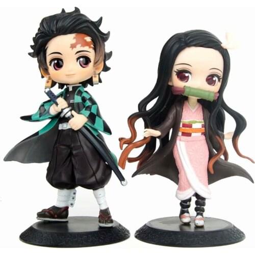 Anime Character Model Anime Action Figure Plastic Kamado Tanjirou Figure Statue Model Children Kids Gift