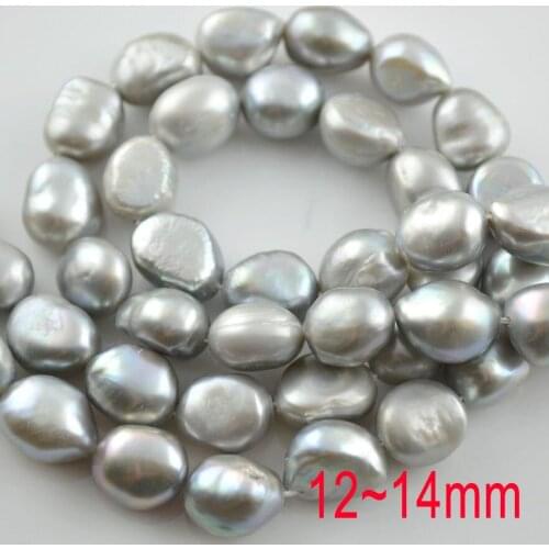 Grade AA Natural Real Fresh Water Pearls 10~12mm Strand Loose Beads Jewelry Making Materials 5pc/lot