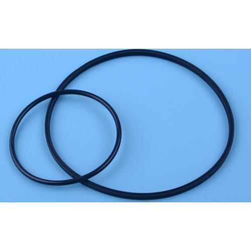 DWCX 2pcs Black Rubber Vacuum Pump Seal Kit 11668626471 Fit for BMW V8 E46 E65 E66 E53 E70 E60 745i 545i 645i X5
