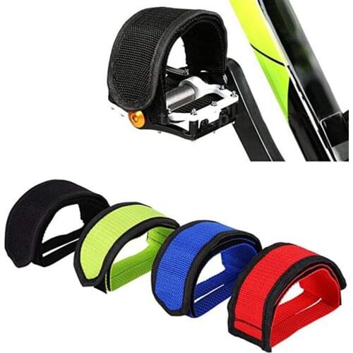 Mountain Bike Pedal Straps Pedal Toe Clips Straps Tape for Fixed Gear Bike 1Pc Bicycle Pedal Straps Anti-slip