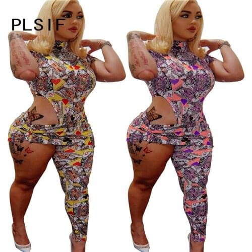 Young Party Lady Fashion O Neck Short Sleeve Skinny Jumpsuits Sexy Tight Club Party Lady Fashion Playsuits