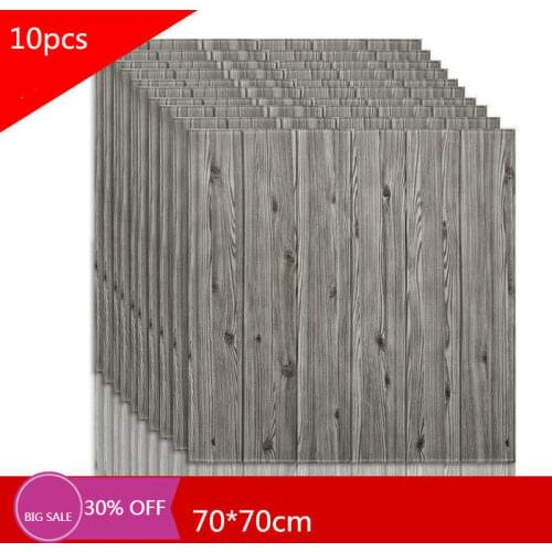 NEW Brick Panel Wall Sticker PE Foam Self Adhesive Waterproof Home Mural 70x70cm