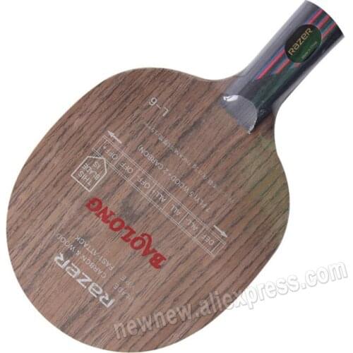 Razer L6 Brand quality carboon wood professional training Table tennis racket Blade Racket