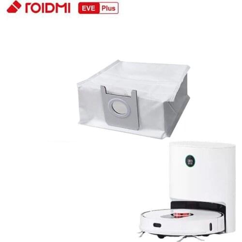 Roidmi EVE Plus Robot Vacuum Cleaner Parts Household Cleaning Replace Tools Accessories Original Dust Bags