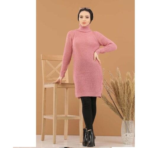 Islamic womens clothing Muslim long dress Hijab dress Long Sleeve Knitwear Hijab for women Turkey 2021
