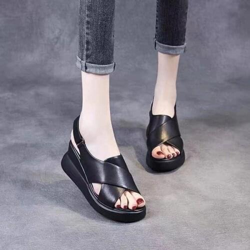 2021 New Women Sandals Soft Stitching Ladies Sandals Comfortable Flat Sandals Women Open Toe Beach Shoes Woman Footwear