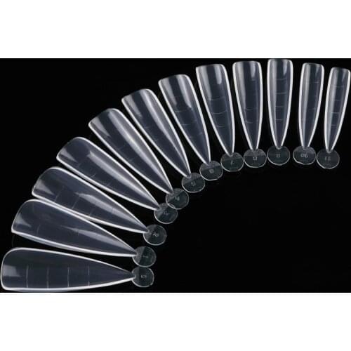 100 Pcs Professional Fake Nails With Scale Quick Phototherapy Crystal Extended Nail Nail Sheets Crystal Nail Sheets False Nail