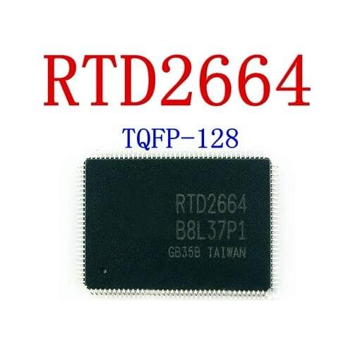 2-10PCS New RTD2664 RTD2664-GR TQFP-128 liquid crystal chip