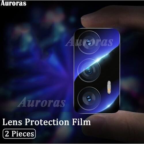 2 Pieces Lens Protection Film For Realme GT 5G Tempered Glass Camera Protector Cover for Realme GT