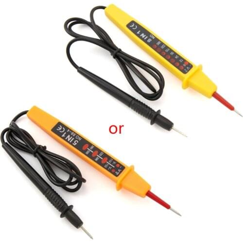 5 In 1 Tester Voltage AC DC 0-500V Auto Electrical Pen Detector Test Pencil 62KD
