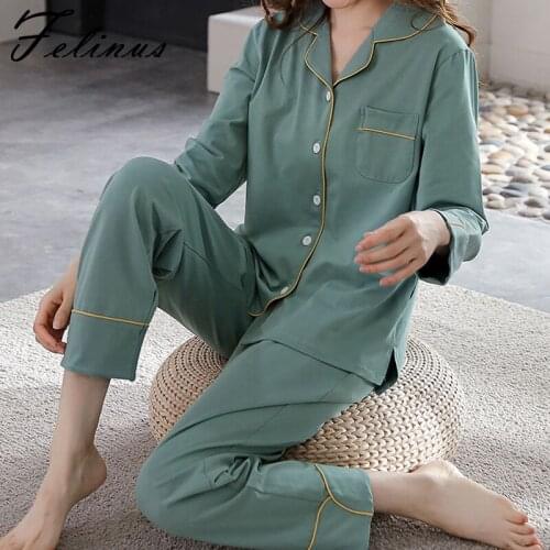 Женские пижамы с длинным рукавом CINOON China At AliExpress