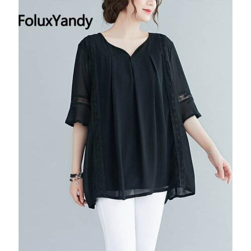 FoluxYandy Womens Chiffon Blouses