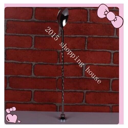 304 stainless steel coffee spoon / long stick long spoon