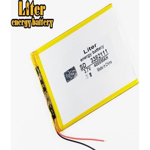 Best battery brand Free shipping Ultra-thin seven E708 pro 3 g tablet 3382111 4000 mah battery capacity is 3.7 V