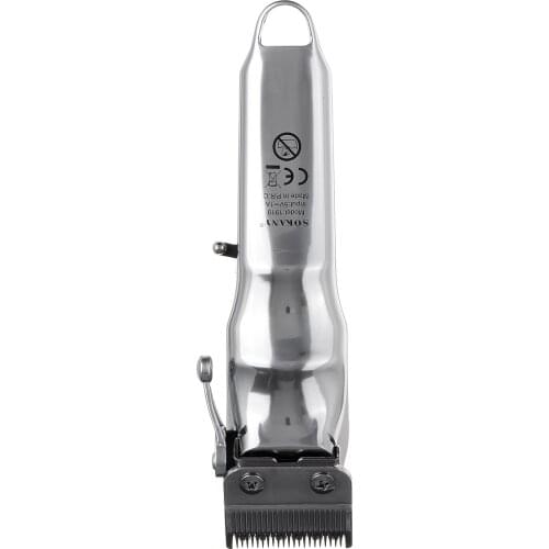 Hair Trimmer Men Hair Clipper Professional LCD Digital Rechargeable Stainless steel Hair Cutting Tool with 4 Limit Comb EU Plug