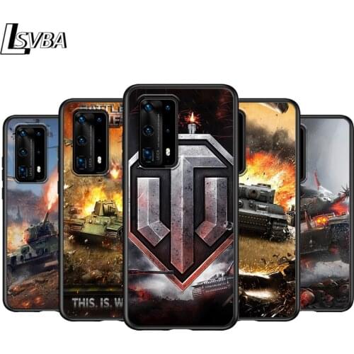 World Of Tanks For Huawei P Smasrt 2018 2019 2020 2021 Smart S/Z Smart Plus Smart Pro Black Cover Silicone Soft Phone Case