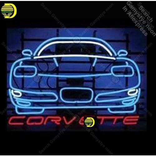 Neon Sign for Auto Neon Bulbs sign Business Garage Display Handmade Glass tube neon lights for sale Bar Pub Light metal frame