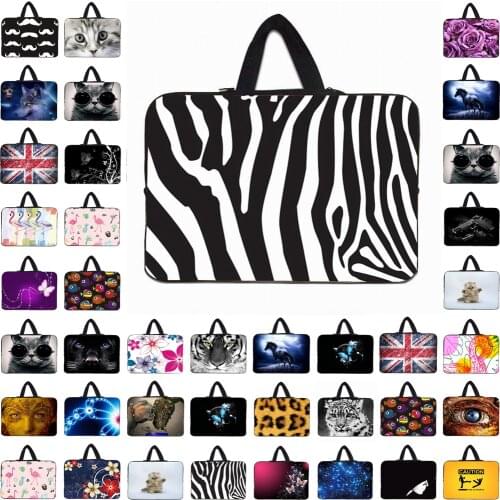 Ordinateurs Portables Case Shockproof Neoprene 10.1" 12" 13" 14" 15.4" 17" Laptop Computer Accessories Neoprene Handle Bag Cases