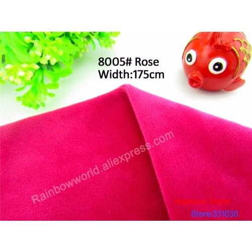 Factory Whosale Super soft Elastic fabric velvet fleece microfiber brush velboa thick hair height 1.5mm with Spandex Polyester