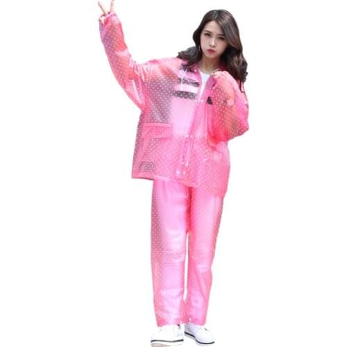 Transparent Plastic Raincoat Motorcycle Windbreaker Hiking Rain Poncho Fashion Reusable Camping Coats Poncho Rain Gear AC50RC