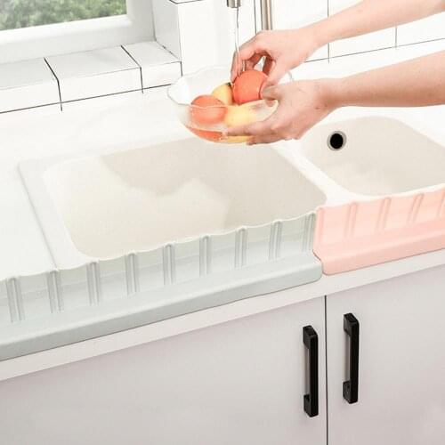 Basin Sink Water Splash Guard Portable Kitchen Splatter Screens Board Bathroom Splashproof Baffle Board Kitchen Specialty Tools