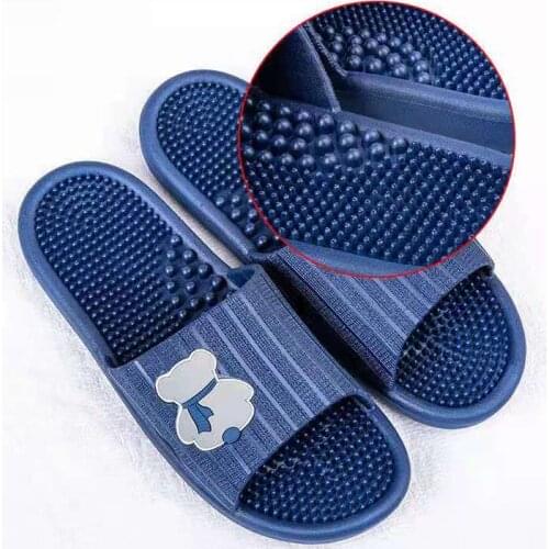 Men Massage Slippers Particles women Home Non-slip Bathroom Slides Indoor Deodorant Foot Massage Couple Sandals Lady Flip Flops