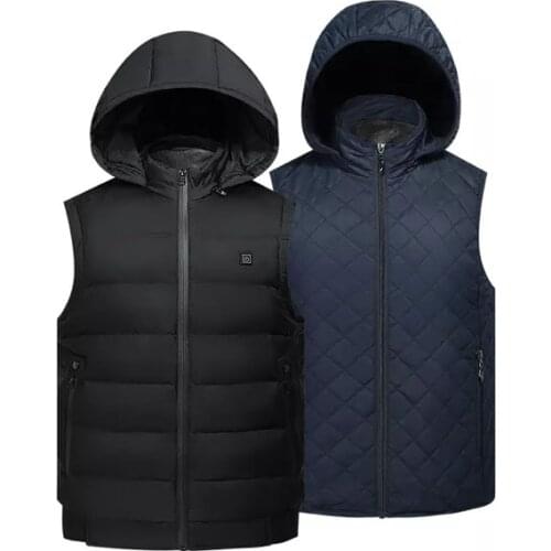 Xiaomi Youpin PMA Graphene Heating Vests Men Women Winter Electric Thermal Clothing Waist Coat Jacket For Outdoor Home Office