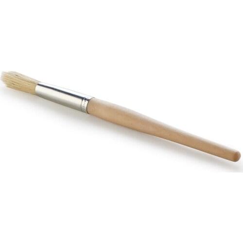 1pc Coffee Cleaning Brush Coffee Brush Coffee Grinder Machine Cleaning Brush Wood Handle Natural Bristles Wood Dusting Brush