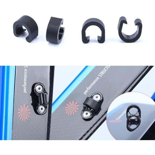 10cs Plastic Bicycle Brake Cable Buckle Bike Disc Brake Cable Pipe Line Clip Clamp Organizer