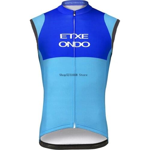 2021 pro cycling Vests team Etxeond Sleeveless Summer Shirts MTB Road Bike Bicycle Jersey Top Cycle Clothing Coat gilet ciclismo