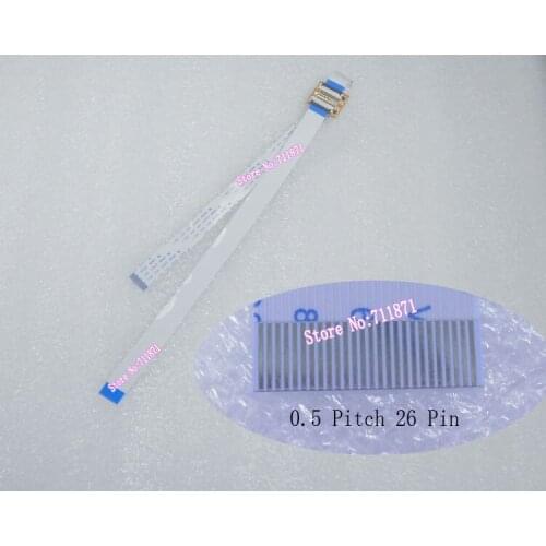 250mm*2 0.5 Pitch Type A 26P FFC TTL Extension Connector 26 Pin FPC TTL FFC Extend Adapter 50cm 26P FFC Cable lengthen joint