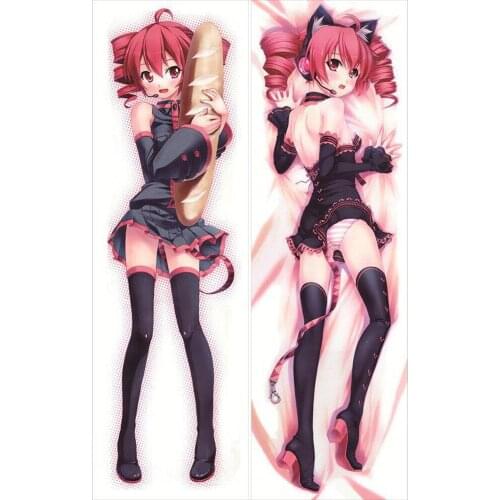 3D Double-sided New Japanese Anime Vocaloid Kasane Teto Throw Otaku Dakimakura Gifts Bedding Hugging Body Pillow Case 150x50 CM