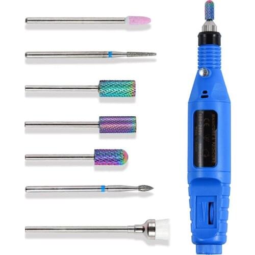 Nail Polish Drill Manicure Equipment Nail Art Ceramic Grinding Head Grinding Machine Replacement Parts
