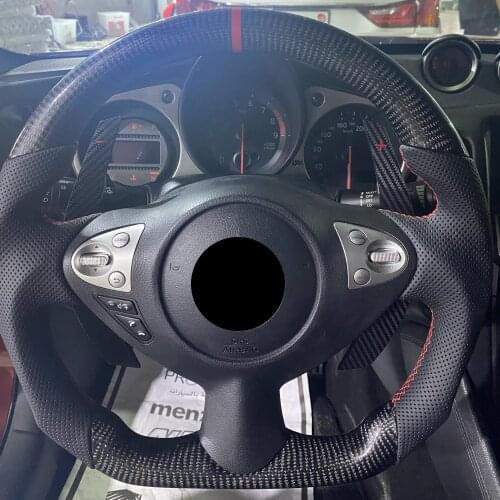 Carbon Fiber Car Steering Wheel For Infiniti QX30 Q50L EX QX70 FX Q70L Hybrid Q50 QX80 QX50 Q70L Q60 QX60 QX50 2017