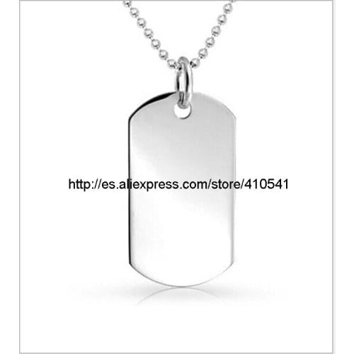 Free Shipping 100Pcs/ Lot Pet Tag 316L Stainless Steel Military Dog Tags Army/US Dog Name Tags Stianless Steel Pet Tag