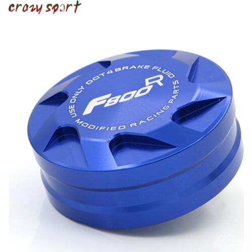 For BMW F800R 2009-2018 2017 F800 R F 800R Front Rear Brake Master Cylinder Fluid Reservoir Oil Cover Motorcycle With Logo